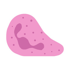 neutrophil crawling colored icon