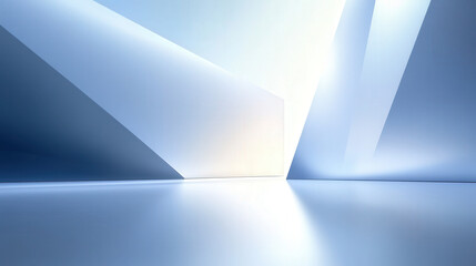 White modern abstract architectural background
