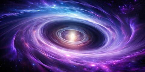Galactic vortex with swirling purple plasma, vortex, astronomy,  vortex, astronomy, cosmic