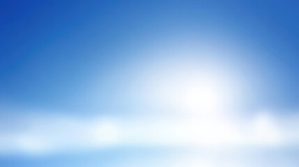 Blue background with white light