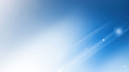 Blue background with white light