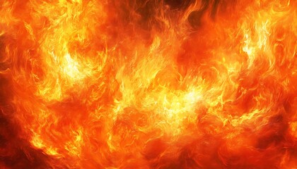 Fiery inferno, abstract background