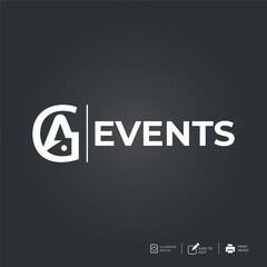 Logo template design ideas vector