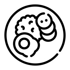 food Line Icon