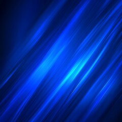 Fototapeta premium Blue Diagonal Light Streaks Abstract Background