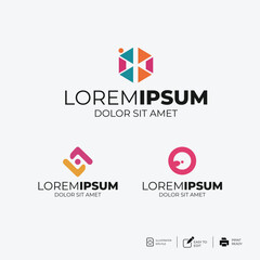 Logo template design ideas vector