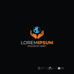 Logo template design ideas vector