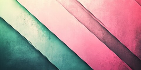 Abstract colorful textured slanted layers create a modern design