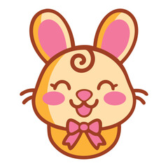 Cute Animal Cartoon Bunny Adorable Kawaii