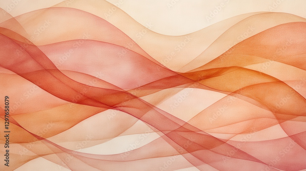 Poster dynamic soft light patterns on vintage background