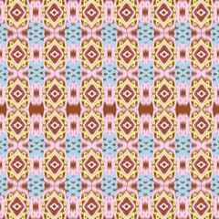 Ikat  seamless pattern design 
