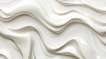 Fototapeta premium Sleek Organic Patterns on Soft Light Background