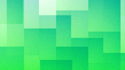 Abstract green backdrop with sleek square pattern 