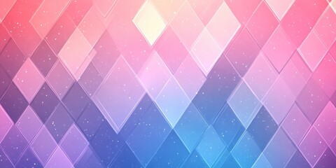 Abstract background featuring diamond shapes and gradient color scheme