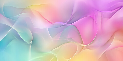 Abstract background symbolizing spring, summer, autumn and winter, colorful pastel design