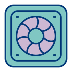 Cooler Vector Icon Design