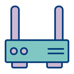 Modem Vector Icon Design