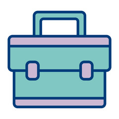 Briefcase Vector Icon Design