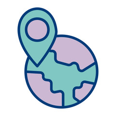 Globe Vector Icon Design