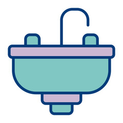 Sink Vector Icon Design