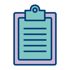 Clipboard Vector Icon Design