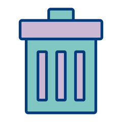 Trash Vector Icon Design