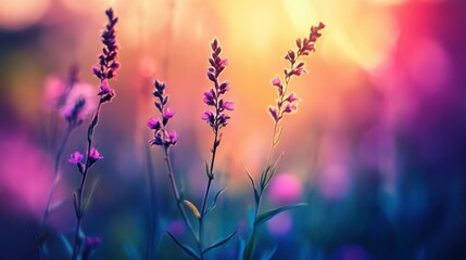 Naklejka premium Colorful Soft Light Organic Background for Creative Projects