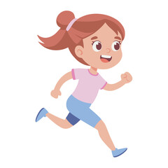 Kid Running Joyful Exercise Speed