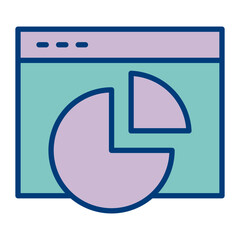 Pie Chart Icon Design