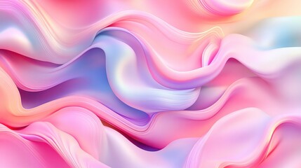 Obraz premium Dreamy Soft Gradient Blends in Colorful Sky