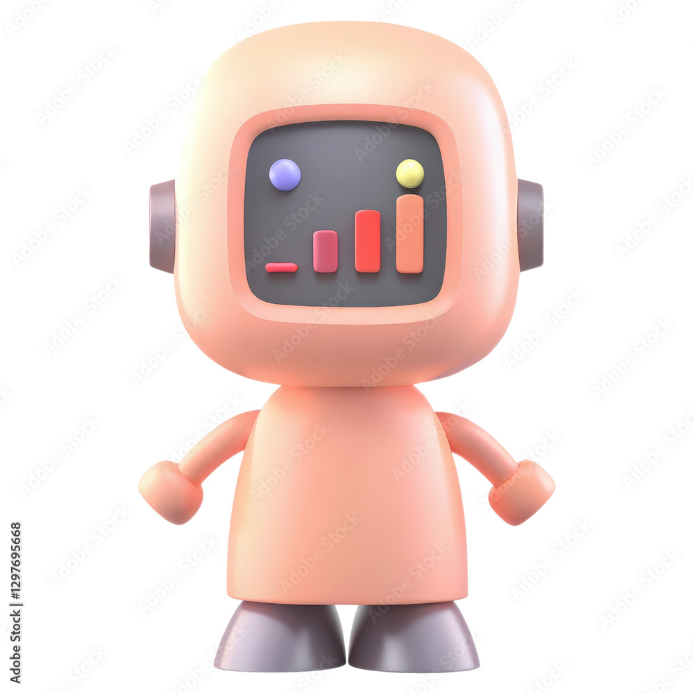 Aufkleber futuristic ai financial analysis dashboard visual for modern data insights and business intelligence