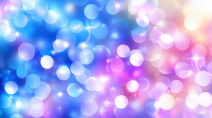 Obraz premium Gentle Shimmering Light Effects in Nature Background