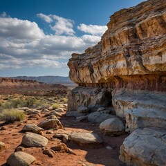 Nature’s Artistry: Serendibite Within the Embrace of Ancient Rocks