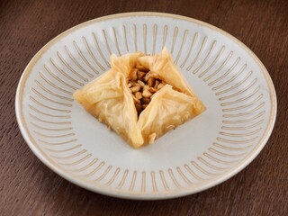 튀르키예 전통음식 땅콩 바클라바, 후식