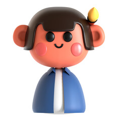 designer proffesion 3d icon illustration