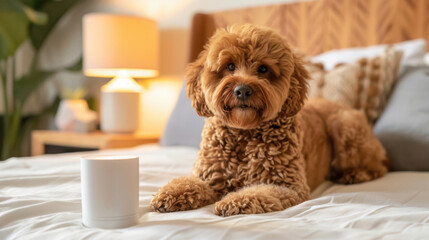 Pet Calming Diffuser: A plug-in diffuser that releases pheromones to help pets relax, reducing anxiety, stress, and fear to create a calm, comfortable environment.
