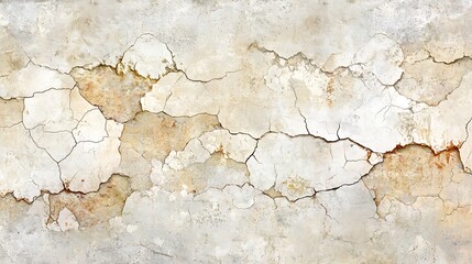Naklejka premium Cracked surface art urban environment textured background grunge design high angle view abstract concept
