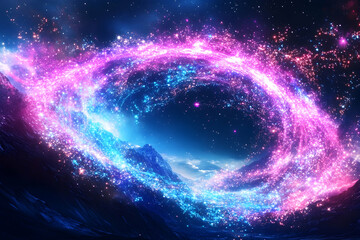 Fototapeta premium Cosmic Portal Opening