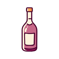 Wine Bottle with Cork Icon