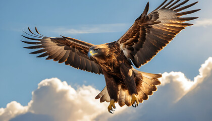 Fototapeta premium eagle in flight