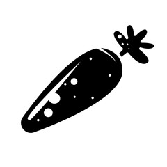 Turnip Vector - Fresh and Healthy Vegetable Silhouette Icons