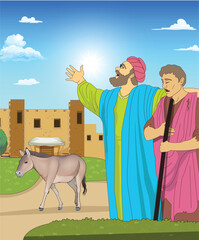 bible story illustration