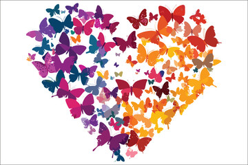 Watercolor Boho Butterfly PNG – Sublimation Art for Apparel