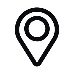 Icon user interface location pin