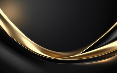 Luxury Minimalist Gold Gradient Background