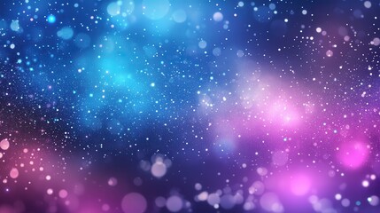 Fototapeta premium sci-fi holographic foil background with neon blues and purples blending seamlessly into shimmering iridescent highlights