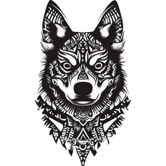 Fototapeta premium Tribal Wolf
