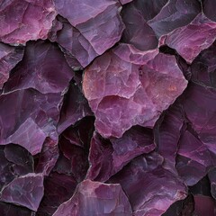 Obraz premium A background of large purple amethyst stones.