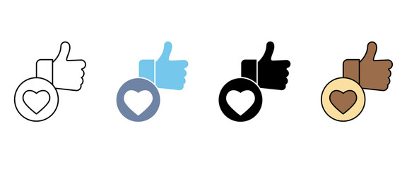 recommend concept line icon. Simple element illustration. recommend concept outline symbol design.