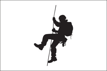 Mountain Descent: Rappelling Through the Adventure